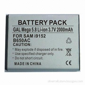 Li-ion Battery for Samsung i9152, with 2,000mAh Capacity
